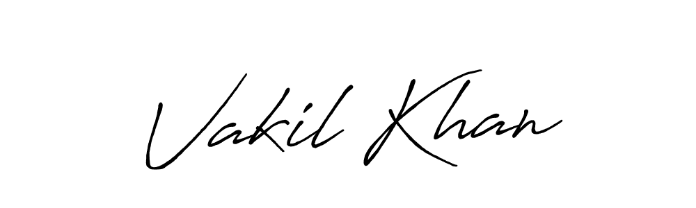 You should practise on your own different ways (Antro_Vectra_Bolder) to write your name (Vakil Khan) in signature. don't let someone else do it for you. Vakil Khan signature style 7 images and pictures png