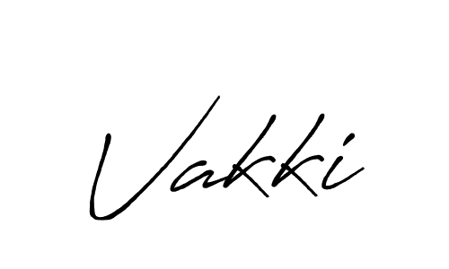 You should practise on your own different ways (Antro_Vectra_Bolder) to write your name (Vakki) in signature. don't let someone else do it for you. Vakki signature style 7 images and pictures png