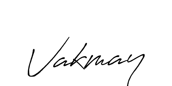 You should practise on your own different ways (Antro_Vectra_Bolder) to write your name (Vakmay) in signature. don't let someone else do it for you. Vakmay signature style 7 images and pictures png