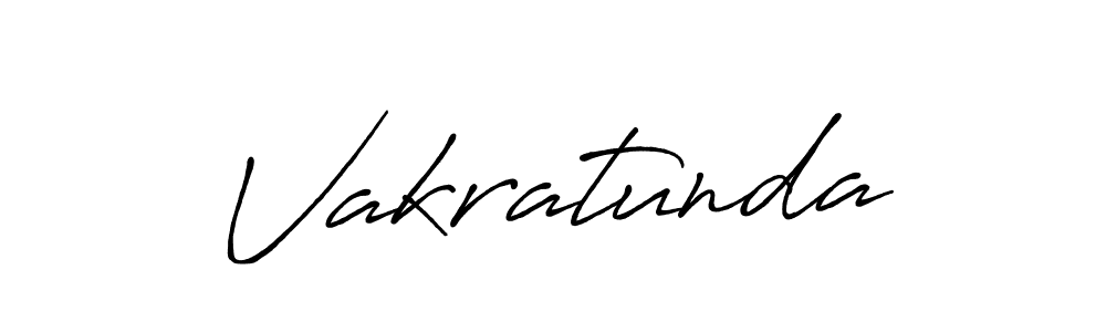 Use a signature maker to create a handwritten signature online. With this signature software, you can design (Antro_Vectra_Bolder) your own signature for name Vakratunda. Vakratunda signature style 7 images and pictures png