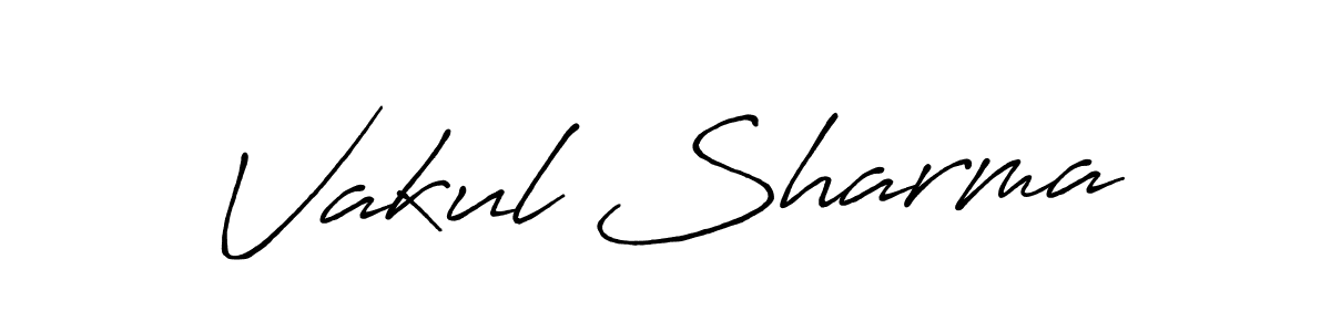Make a beautiful signature design for name Vakul Sharma. Use this online signature maker to create a handwritten signature for free. Vakul Sharma signature style 7 images and pictures png
