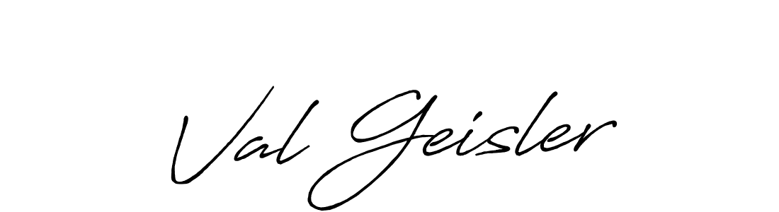 Use a signature maker to create a handwritten signature online. With this signature software, you can design (Antro_Vectra_Bolder) your own signature for name Val Geisler. Val Geisler signature style 7 images and pictures png