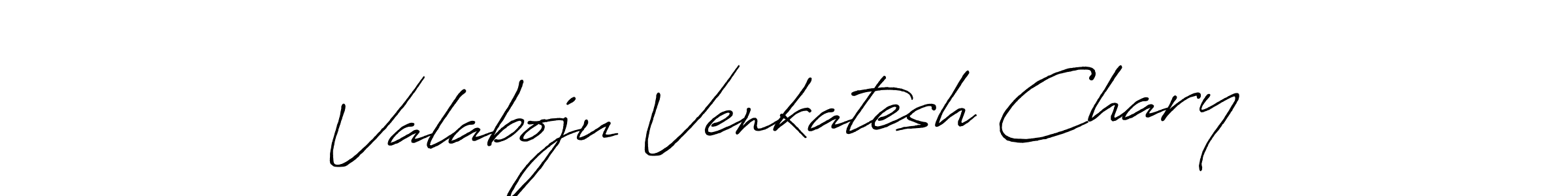 Also we have Valaboju Venkatesh Chary name is the best signature style. Create professional handwritten signature collection using Antro_Vectra_Bolder autograph style. Valaboju Venkatesh Chary signature style 7 images and pictures png