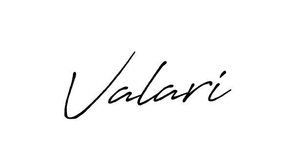 You should practise on your own different ways (Antro_Vectra_Bolder) to write your name (Valari) in signature. don't let someone else do it for you. Valari signature style 7 images and pictures png