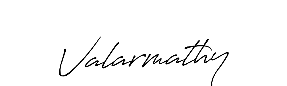 How to make Valarmathy signature? Antro_Vectra_Bolder is a professional autograph style. Create handwritten signature for Valarmathy name. Valarmathy signature style 7 images and pictures png