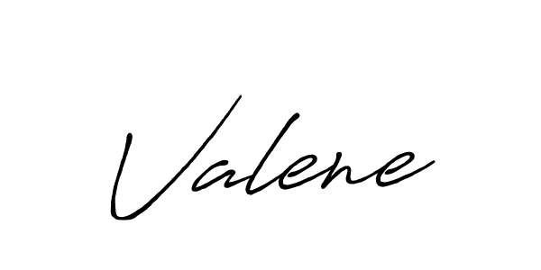 Also we have Valene name is the best signature style. Create professional handwritten signature collection using Antro_Vectra_Bolder autograph style. Valene signature style 7 images and pictures png