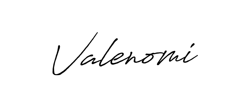 It looks lik you need a new signature style for name Valenomi. Design unique handwritten (Antro_Vectra_Bolder) signature with our free signature maker in just a few clicks. Valenomi signature style 7 images and pictures png