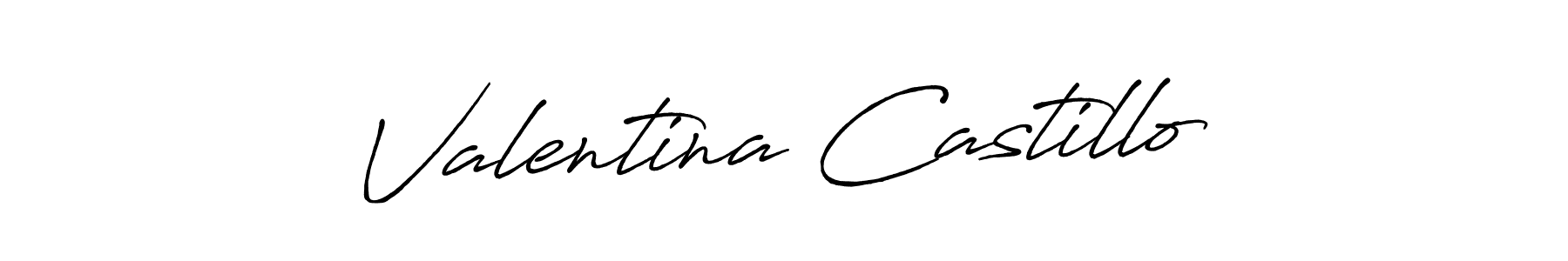 It looks lik you need a new signature style for name Valentina Castillo. Design unique handwritten (Antro_Vectra_Bolder) signature with our free signature maker in just a few clicks. Valentina Castillo signature style 7 images and pictures png
