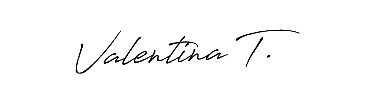 This is the best signature style for the Valentina T. name. Also you like these signature font (Antro_Vectra_Bolder). Mix name signature. Valentina T. signature style 7 images and pictures png