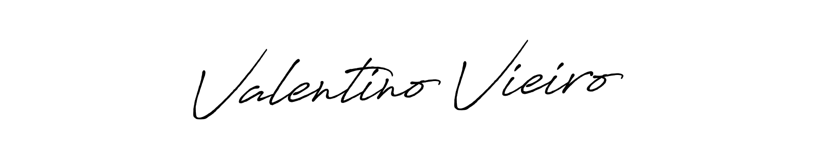 Also we have Valentino Vieiro name is the best signature style. Create professional handwritten signature collection using Antro_Vectra_Bolder autograph style. Valentino Vieiro signature style 7 images and pictures png