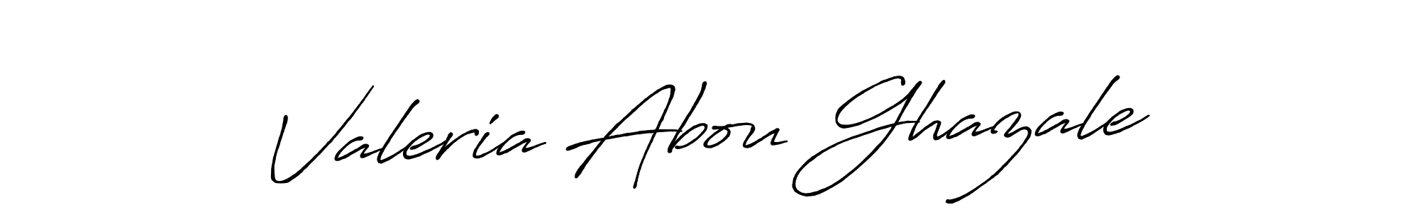 Make a beautiful signature design for name Valeria Abou Ghazale. Use this online signature maker to create a handwritten signature for free. Valeria Abou Ghazale signature style 7 images and pictures png