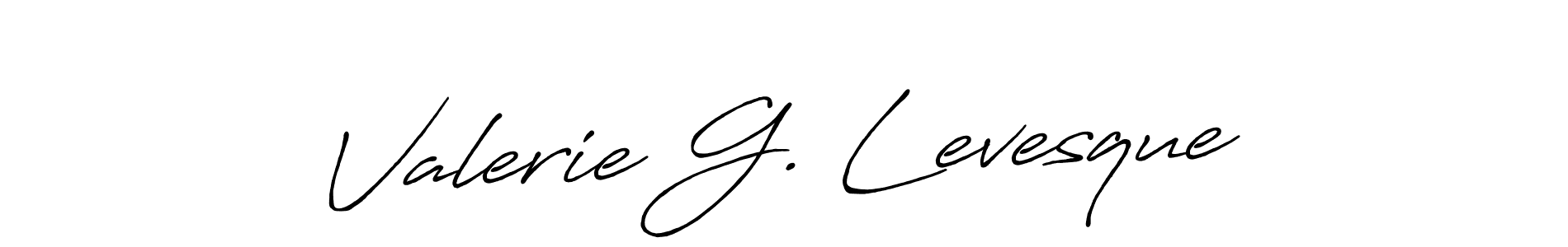 It looks lik you need a new signature style for name Valerie G. Levesque. Design unique handwritten (Antro_Vectra_Bolder) signature with our free signature maker in just a few clicks. Valerie G. Levesque signature style 7 images and pictures png