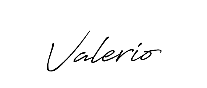 How to make Valerio name signature. Use Antro_Vectra_Bolder style for creating short signs online. This is the latest handwritten sign. Valerio signature style 7 images and pictures png