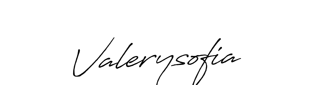 It looks lik you need a new signature style for name Valerysofia. Design unique handwritten (Antro_Vectra_Bolder) signature with our free signature maker in just a few clicks. Valerysofia signature style 7 images and pictures png