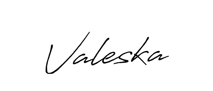 Make a beautiful signature design for name Valeska. Use this online signature maker to create a handwritten signature for free. Valeska signature style 7 images and pictures png