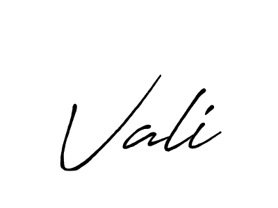 It looks lik you need a new signature style for name Vali. Design unique handwritten (Antro_Vectra_Bolder) signature with our free signature maker in just a few clicks. Vali signature style 7 images and pictures png