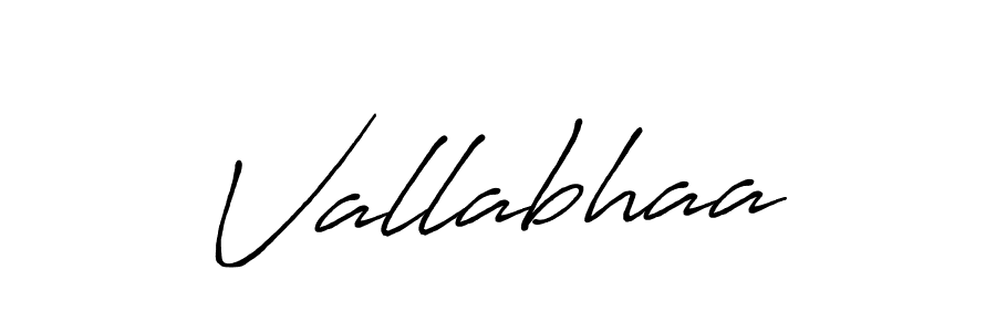 How to make Vallabhaa name signature. Use Antro_Vectra_Bolder style for creating short signs online. This is the latest handwritten sign. Vallabhaa signature style 7 images and pictures png