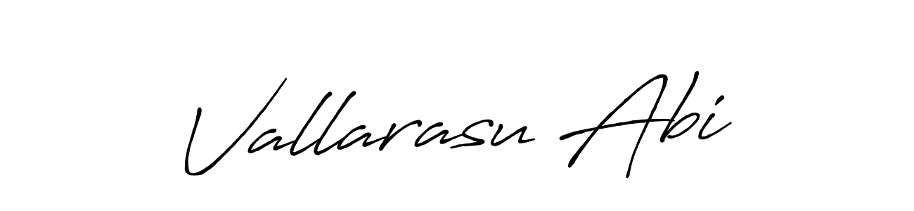 You should practise on your own different ways (Antro_Vectra_Bolder) to write your name (Vallarasu Abi) in signature. don't let someone else do it for you. Vallarasu Abi signature style 7 images and pictures png