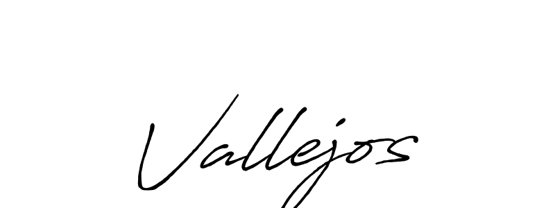 Make a beautiful signature design for name Vallejos. Use this online signature maker to create a handwritten signature for free. Vallejos signature style 7 images and pictures png