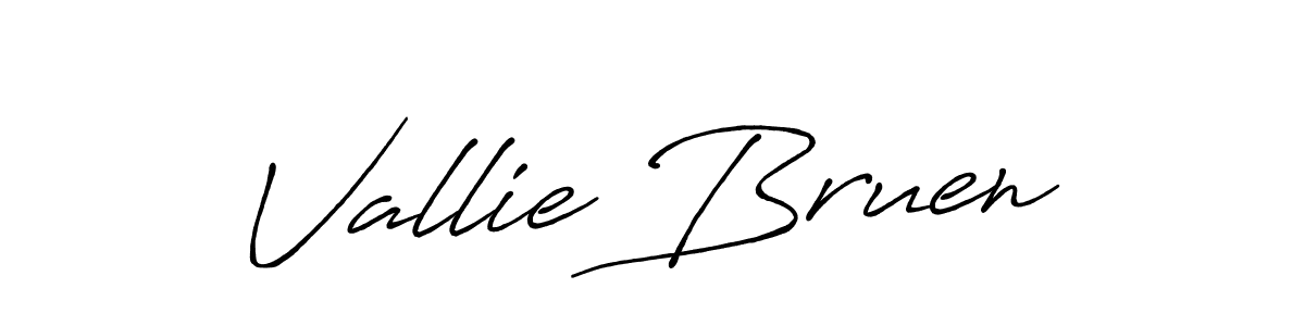 Antro_Vectra_Bolder is a professional signature style that is perfect for those who want to add a touch of class to their signature. It is also a great choice for those who want to make their signature more unique. Get Vallie Bruen name to fancy signature for free. Vallie Bruen signature style 7 images and pictures png