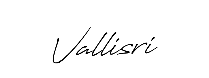 Vallisri stylish signature style. Best Handwritten Sign (Antro_Vectra_Bolder) for my name. Handwritten Signature Collection Ideas for my name Vallisri. Vallisri signature style 7 images and pictures png