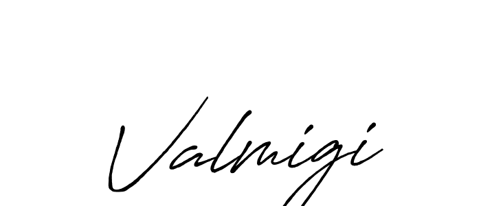 You can use this online signature creator to create a handwritten signature for the name Valmigi. This is the best online autograph maker. Valmigi signature style 7 images and pictures png