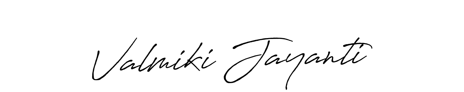 Similarly Antro_Vectra_Bolder is the best handwritten signature design. Signature creator online .You can use it as an online autograph creator for name Valmiki Jayanti. Valmiki Jayanti signature style 7 images and pictures png