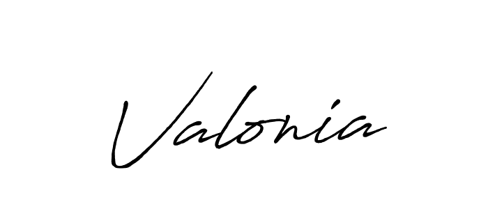 How to make Valonia name signature. Use Antro_Vectra_Bolder style for creating short signs online. This is the latest handwritten sign. Valonia signature style 7 images and pictures png