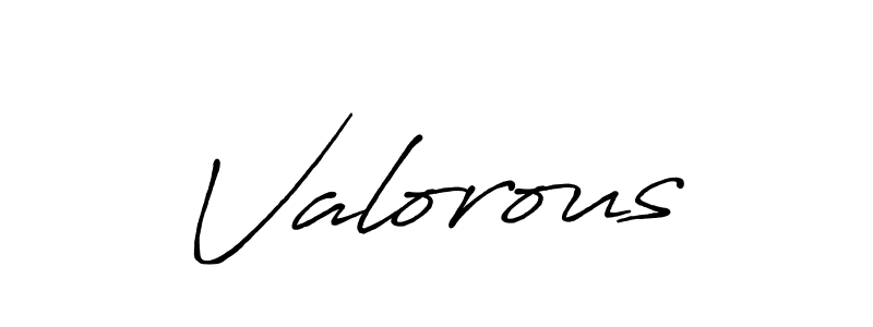 Also You can easily find your signature by using the search form. We will create Valorous name handwritten signature images for you free of cost using Antro_Vectra_Bolder sign style. Valorous signature style 7 images and pictures png