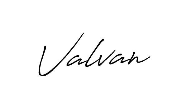 Also we have Valvan name is the best signature style. Create professional handwritten signature collection using Antro_Vectra_Bolder autograph style. Valvan signature style 7 images and pictures png