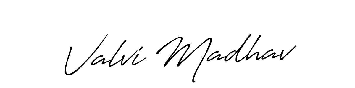Make a beautiful signature design for name Valvi Madhav. Use this online signature maker to create a handwritten signature for free. Valvi Madhav signature style 7 images and pictures png