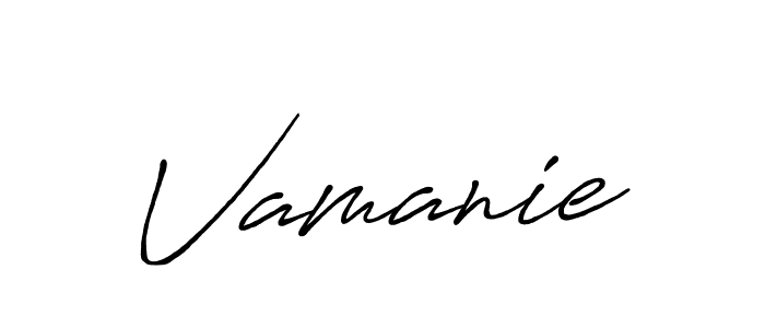 You should practise on your own different ways (Antro_Vectra_Bolder) to write your name (Vamanie) in signature. don't let someone else do it for you. Vamanie signature style 7 images and pictures png