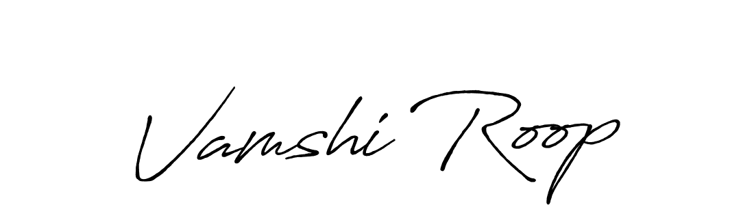 How to Draw Vamshi Roop signature style? Antro_Vectra_Bolder is a latest design signature styles for name Vamshi Roop. Vamshi Roop signature style 7 images and pictures png