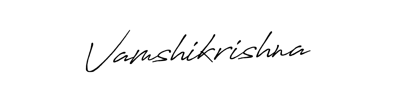 How to Draw Vamshikrishna signature style? Antro_Vectra_Bolder is a latest design signature styles for name Vamshikrishna. Vamshikrishna signature style 7 images and pictures png