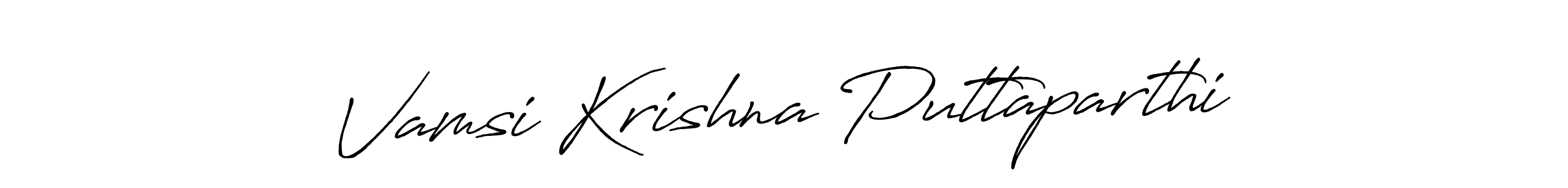 Similarly Antro_Vectra_Bolder is the best handwritten signature design. Signature creator online .You can use it as an online autograph creator for name Vamsi Krishna Puttaparthi. Vamsi Krishna Puttaparthi signature style 7 images and pictures png