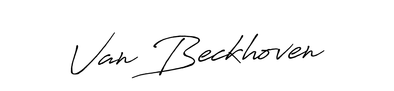 Here are the top 10 professional signature styles for the name Van Beckhoven. These are the best autograph styles you can use for your name. Van Beckhoven signature style 7 images and pictures png