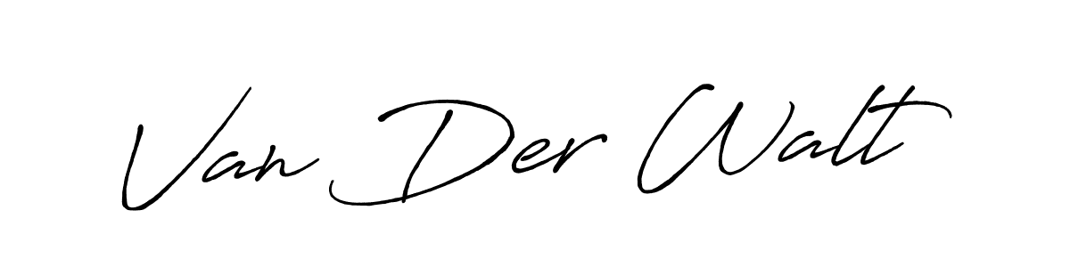 Also You can easily find your signature by using the search form. We will create Van Der Walt name handwritten signature images for you free of cost using Antro_Vectra_Bolder sign style. Van Der Walt signature style 7 images and pictures png