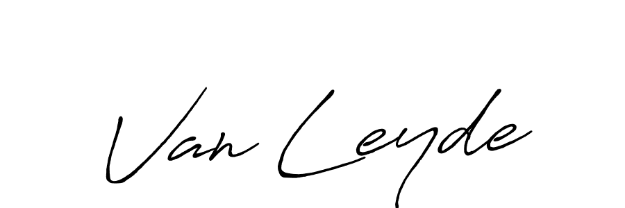 How to make Van Leyde signature? Antro_Vectra_Bolder is a professional autograph style. Create handwritten signature for Van Leyde name. Van Leyde signature style 7 images and pictures png