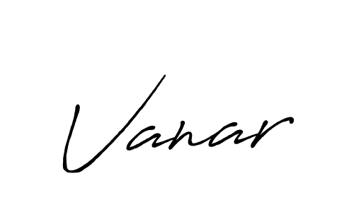 It looks lik you need a new signature style for name Vanar. Design unique handwritten (Antro_Vectra_Bolder) signature with our free signature maker in just a few clicks. Vanar signature style 7 images and pictures png