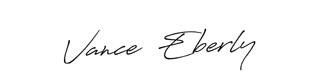 Similarly Antro_Vectra_Bolder is the best handwritten signature design. Signature creator online .You can use it as an online autograph creator for name Vance  Eberly. Vance  Eberly signature style 7 images and pictures png