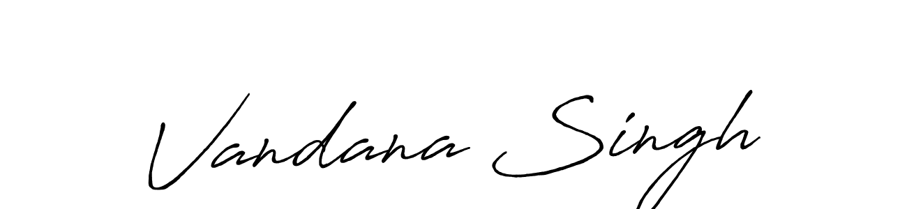 Make a beautiful signature design for name Vandana Singh. Use this online signature maker to create a handwritten signature for free. Vandana Singh signature style 7 images and pictures png