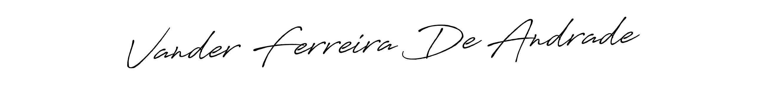 See photos of Vander Ferreira De Andrade official signature by Spectra . Check more albums & portfolios. Read reviews & check more about Antro_Vectra_Bolder font. Vander Ferreira De Andrade signature style 7 images and pictures png