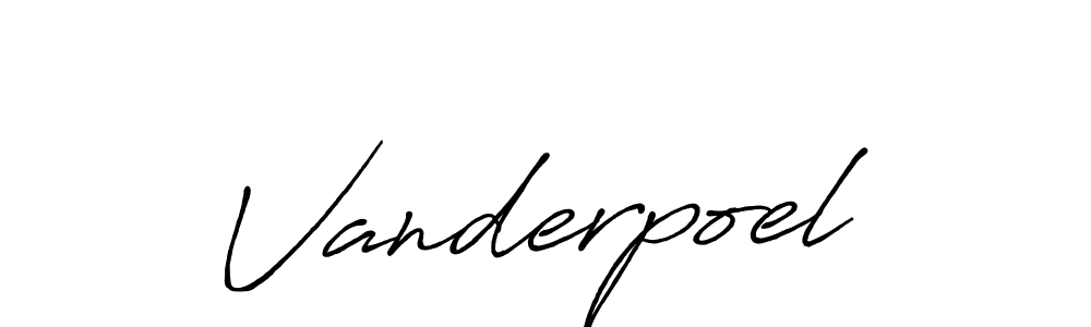 Similarly Antro_Vectra_Bolder is the best handwritten signature design. Signature creator online .You can use it as an online autograph creator for name Vanderpoel. Vanderpoel signature style 7 images and pictures png