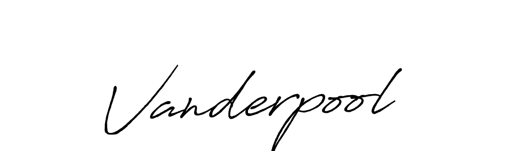 It looks lik you need a new signature style for name Vanderpool. Design unique handwritten (Antro_Vectra_Bolder) signature with our free signature maker in just a few clicks. Vanderpool signature style 7 images and pictures png