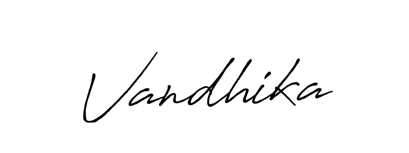 Once you've used our free online signature maker to create your best signature Antro_Vectra_Bolder style, it's time to enjoy all of the benefits that Vandhika name signing documents. Vandhika signature style 7 images and pictures png