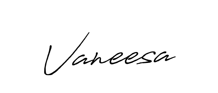 You should practise on your own different ways (Antro_Vectra_Bolder) to write your name (Vaneesa) in signature. don't let someone else do it for you. Vaneesa signature style 7 images and pictures png