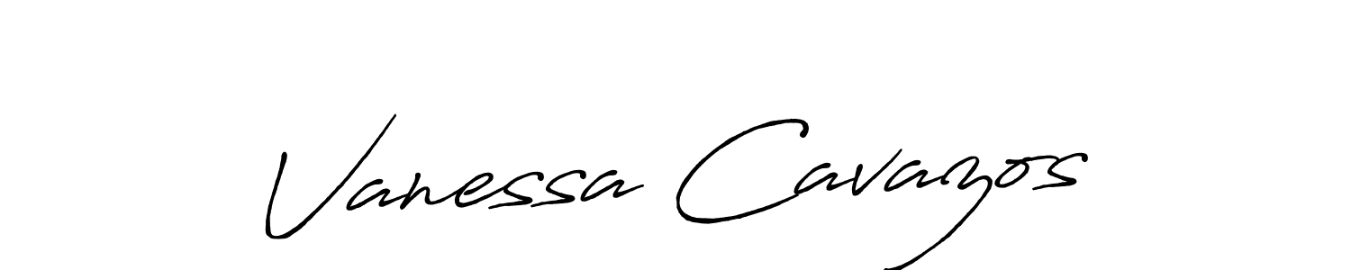 The best way (Antro_Vectra_Bolder) to make a short signature is to pick only two or three words in your name. The name Vanessa Cavazos include a total of six letters. For converting this name. Vanessa Cavazos signature style 7 images and pictures png