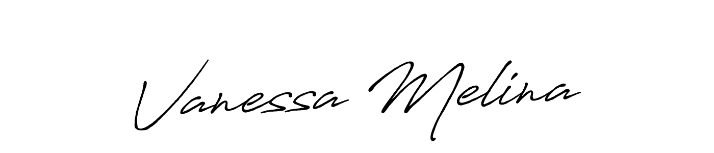 Make a beautiful signature design for name Vanessa Melina. Use this online signature maker to create a handwritten signature for free. Vanessa Melina signature style 7 images and pictures png