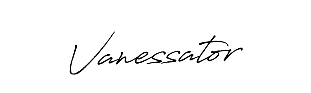 Similarly Antro_Vectra_Bolder is the best handwritten signature design. Signature creator online .You can use it as an online autograph creator for name Vanessator. Vanessator signature style 7 images and pictures png