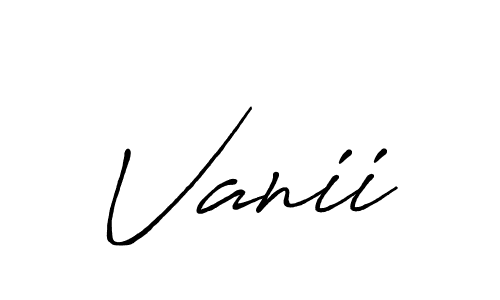 Antro_Vectra_Bolder is a professional signature style that is perfect for those who want to add a touch of class to their signature. It is also a great choice for those who want to make their signature more unique. Get Vanii name to fancy signature for free. Vanii signature style 7 images and pictures png